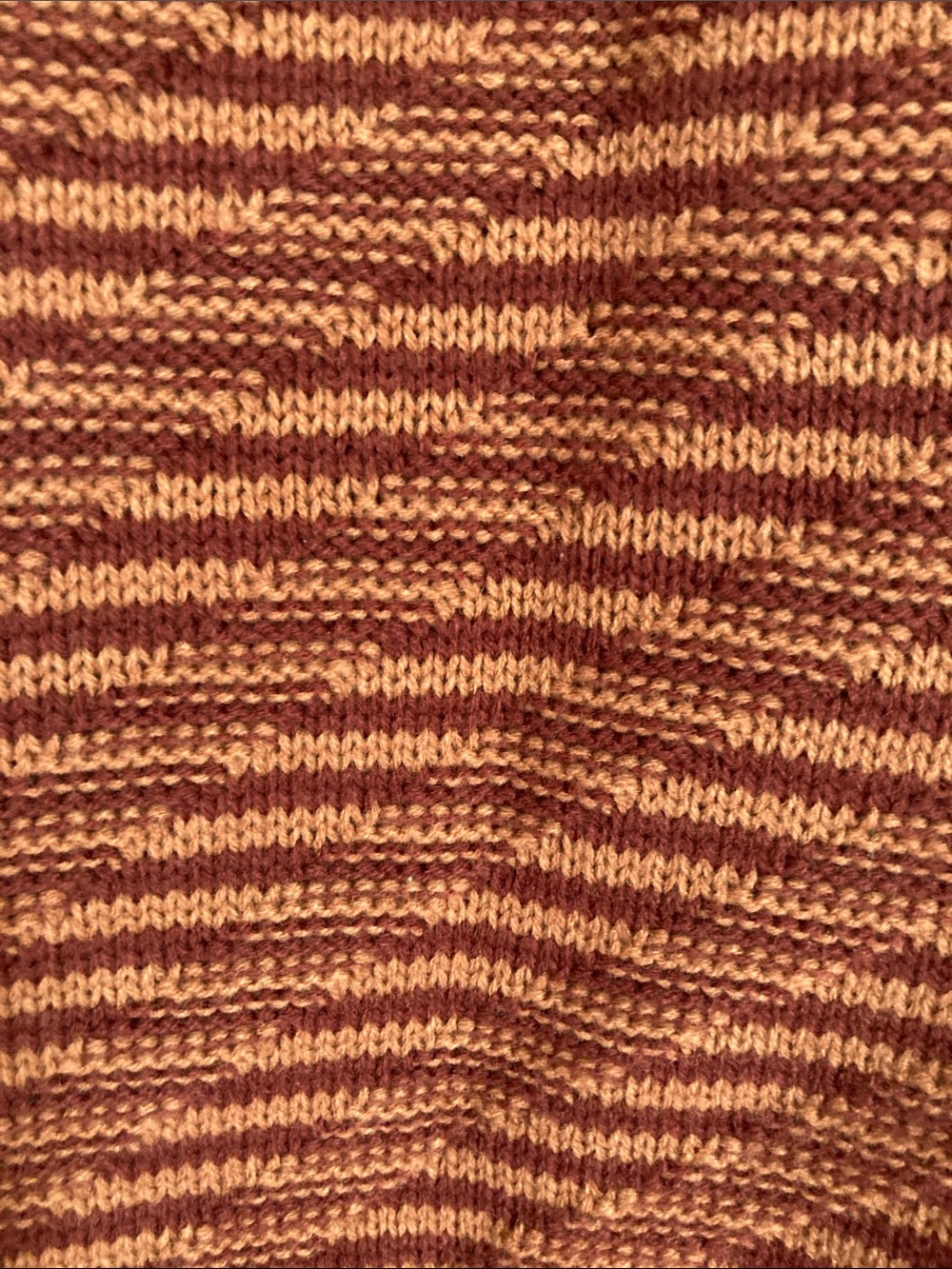 Democracy abstract stripes pattern sweater size 3X - Picture 6 of 16